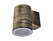 Светильник накладной Ecola 8003A GX53 220В 10Вт Цилиндр IP65 Бронза картинка 